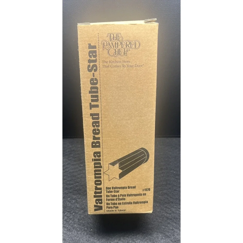 THE PAMPERED CHEF‎ Valtrompia Bread Tube Star #1570 NEW IN BOX